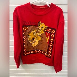 Vintage 90s Kids Lion King Sweatshirt
